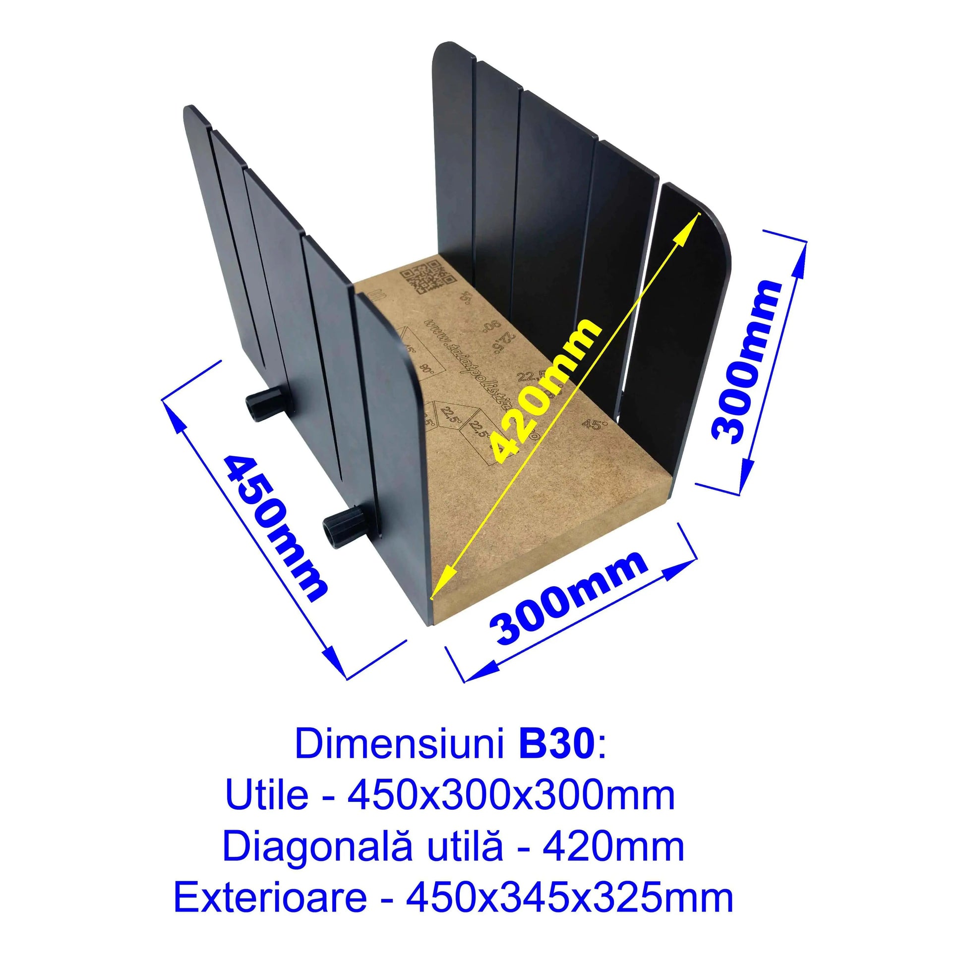 Aparat pentru tăiat baghete polistiren la unghi B30 :: GOS :: taiatpolistiren.ro