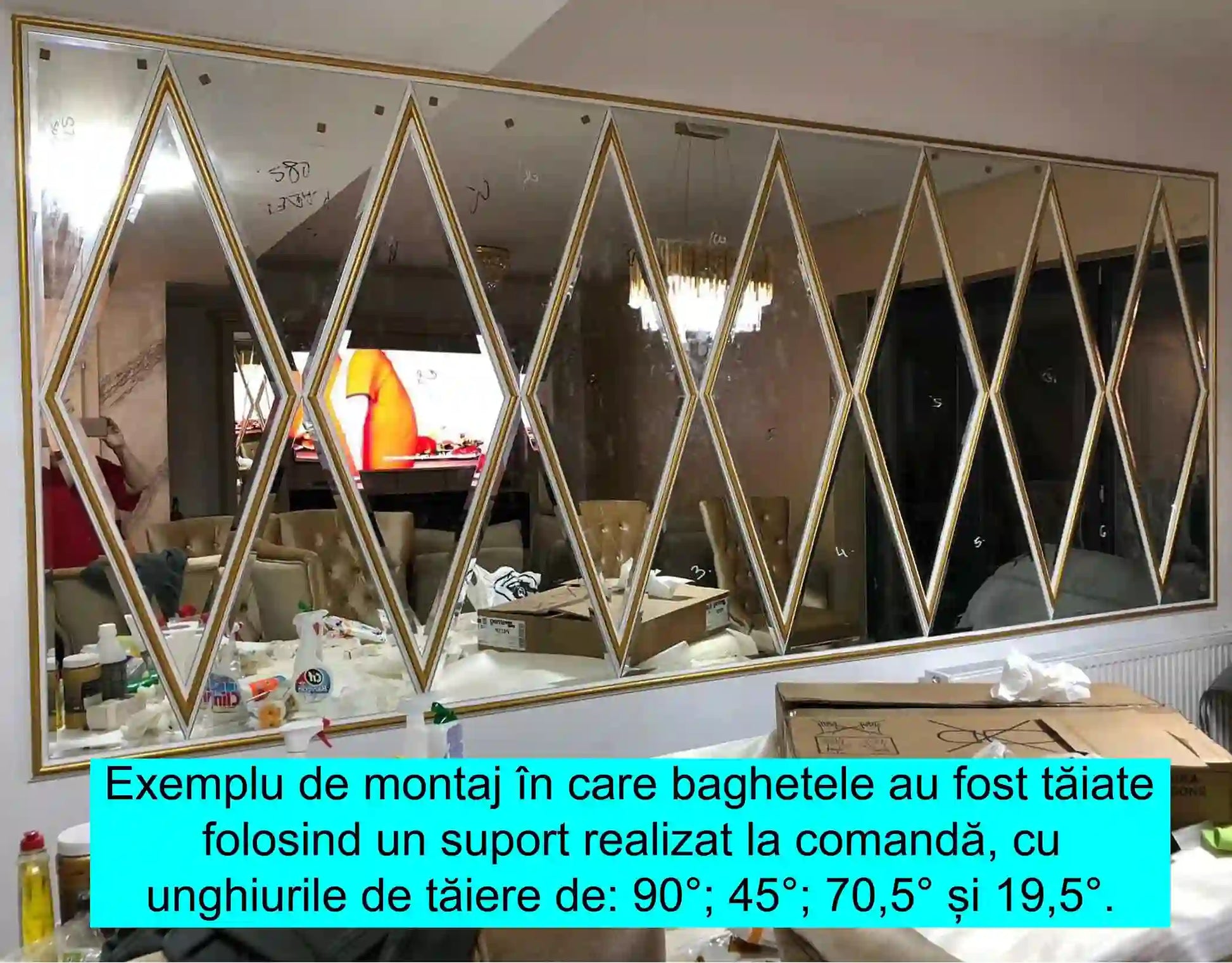 Baghete polistiren tăiate la unghi :: GOS :: taiatpolistiren.ro