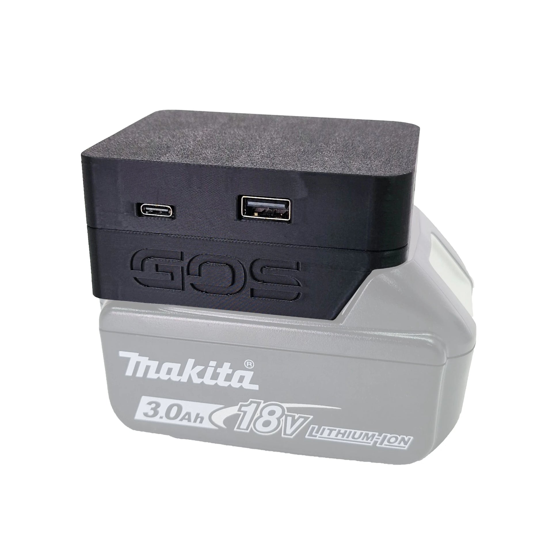 Adaptor powerbank wireless compatibil cu acumulator DEWALT 18V XR, cu USB-A și USB-C