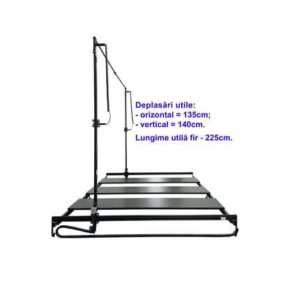 CNC2.2 aparat pentru tăiat polistiren, burete, polietilenă :: taiatpolistiren.ro