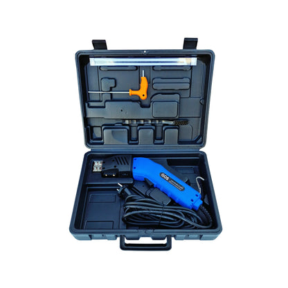 Aparat pentru tăiat și sculptat polistiren în cutie de transport