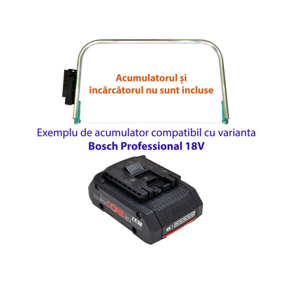 Aparat de tăiat polistiren compatibil cu acumulatori Bosch Professional 18V